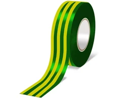 Dedra Taśma Geltonai žalia PVC elektros izoliacinė juosta 19 mm x 33 m