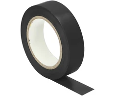Taśma Orno izoliacinė juosta, atspari ugniai, juoda, 15 mm pločio, 0,13 mm storio, 10 m ilgio (OR-AE-13214/B/10M)