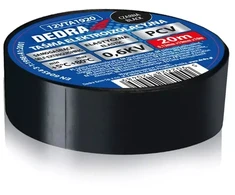 Dedra Taśma Juoda PVC elektros izoliacinė juosta 19 mm x 10 m