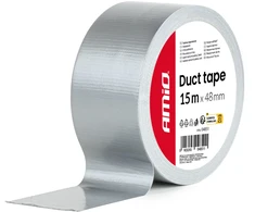 Pilka techninė juosta 48 mm x 15 m x 0,19 mm amio-04851