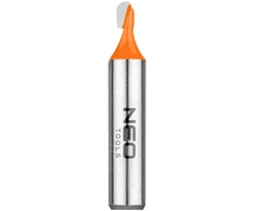 TCT U formos griovelių freza, 3,97 x 6 mm, 8 mm kotas