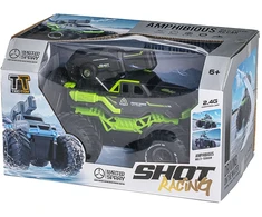 TEC-TOY - Vandens šaudymo nuotolinio valdymo automobilis 2,4 GHz, 7,4 V 500 mAh - Žalias (534646)