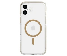 „Tech21 Evo Crystal“ dėklas „iPhone 16 Plus“ „MagSafe“ auksinis