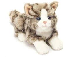 Teddy Hermann - Gulintis katinas pilkas 20 cm (906919)