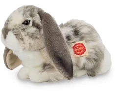 Teddy Hermann - Gulintis triušis pilkai baltas 30 cm (937975)