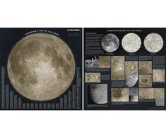 Teleskopas Celestron - Mėnulio žemėlapis
