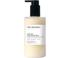 „The Retreat“ – valomasis kreminis aliejaus prausiklis kūnui – 300 ml.