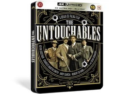 „The Untouchables“ riboto leidimo plieninė knyga, 2 diskų (UHD+BD)