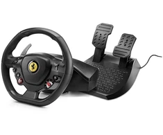 Thrustmaster - T80 Ferrari 488 GTB Edition lenktyninio vairo ir pedalų komplektas