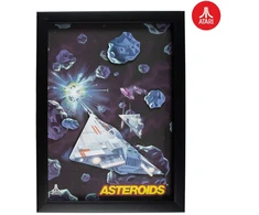 Thumbs Up Oficialus „Atari“ 3D sienos menas – asteroidų kolekcija