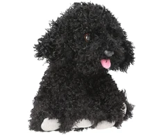 Top Model TOPModel - Pliušinis šuo juodas 16 cm (0413515)