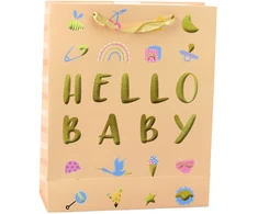 Lean Dovanų maišelis vaikui Hello Baby 32 x 26 x 10 cm