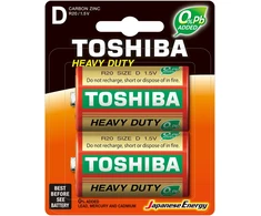 Toshiba Bateria r20 blister 2 vnt. zn-c