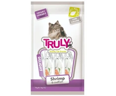 Truly - Cat kreminis laižomas krevečių ir menkių skanėstas 70 g - (WP11377)