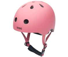 Trybike - Retro šalmas - Matinė rožinė - XS