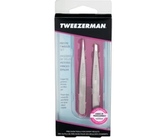 Tweezerman Pincetas - Petite Tweeze rinkinys - rožinė