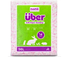 Über - Minkšta popierinė patalynė 56l rožinė/balta - (45064)