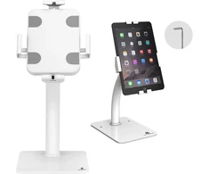 Maclean MC-468W Universalus Planšetės stovo laikiklis Rakinamas 7,9" - 11" Tvirtinamas ant stalo arba ant sienos Viešasis Ekrano kioskas Tvirtas apsaugos nuo vagystės