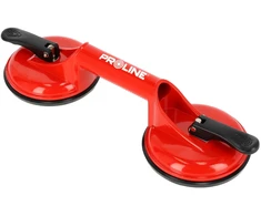 Uchwyt Laikiklis Siurbimo puodelio laikiklis langams, aliuminis, 2x118mm, maks. 80kg, proline