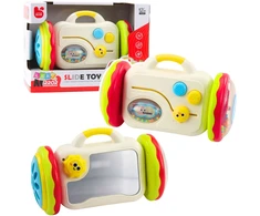 Lean Toys Interaktyvus mokomasis žaislas vaikams su veidrodžiu