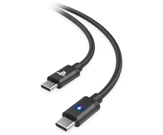 USB-C įkrovimo laidas žaidimų konsolėms, skirtas „DualSense“ belaidžiam valdikliui, 3 m