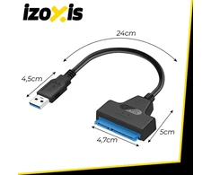 USB į SATA 3.0 Izoxis 26096 adapteris