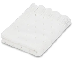 Patalynės komplektas Vanilla Copenhagen - Megztas pledas - Pieno spalvos - 70 x 100 cm