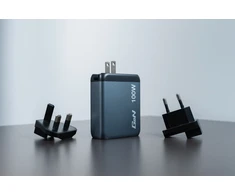 Verbatim GNC-100 GaN įkroviklis, 4 prievadų, 100 W, USB-A/USB-C