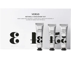 „Verso“ – odos priežiūros retinolio 8 atradimų rinkinys