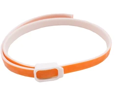 vetcare - blusų ir erkių antkaklis šuniui - oranžinis - 60 cm