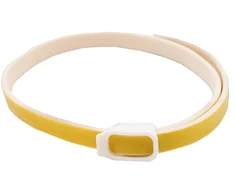 vetcare - blusų ir erkių antkaklis šuniui - citrinų spalvos - 60 cm