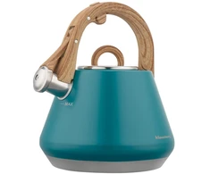 Virdulys plieno su gwizdkiem 2,5 l pistacja, indukcija, klausberg kb-9063
