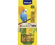 Vitakraft - Kräcker® bananų, žolelių ir kivių mišinys banguotosioms papūgėlėms