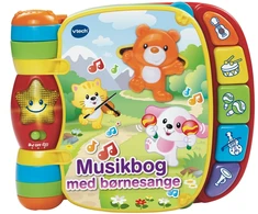 KNYGA Vtech - Kūdikių muzikos knygelė su vaikų dainelėmis (danų kalba) (950-166732)