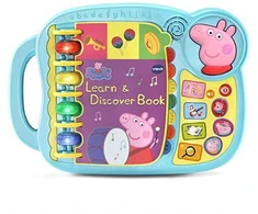 Vtechpeppa Pig Vtech - Peppa Pig mokymosi ir atradimų knyga (danų kalba) (950-518032)