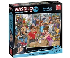 Dėlionė Wasgij - Paslaptinga 29-aukotų nesėkmė! (1000 detalių) (1110100513)