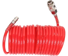 Žarna PU spiralinė žarna 5 m, 8 x 12 mm, 10 bar, su „Proline“ greitomis jungtimis