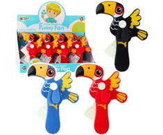 Lean Toys Vaikiškas rankinis ventiliatorius „Toucan“