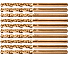 Grąžtas Wiertła HSS-Co 2,0 mm metalo grąžtai, 10 vnt.