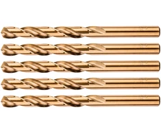 Grąžtas Wiertła HSS-Co metalo grąžtai 10,0 mm, 5 vnt.