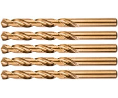 Grąžtas Wiertła HSS-Co metalo grąžtai, 10,5 mm, 5 vnt.