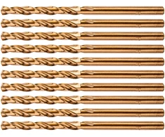 Grąžtas Wiertła HSS-Co metalo grąžtai 3,5 mm, 10 vnt.