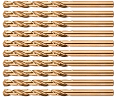 Grąžtas Wiertła HSS-Co metalo grąžtai 6,0 mm, 10 vnt.