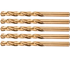 Grąžtas Wiertła HSS-Co metalo grąžtai 9,0 mm, 5 vnt.