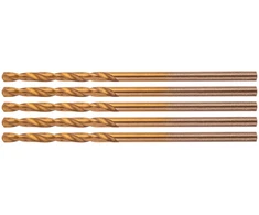 Wiertła HSS-TiN metalo grąžtai 2,0 mm, 5 vnt.