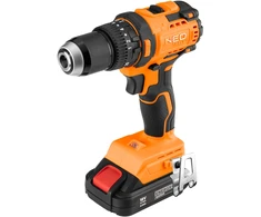 Neo Wiertarko Wkretarka Bešepetis „Energy+“ 18 V smūginis gręžtuvas, 13 mm griebtuvas, kompaktiškas, be akumuliatoriaus