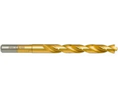 Wiertło Baildon DIN 338 RN 10,5 mm metalo grąžtas, HSS TiN (S), 133–87 mm (3 plokštumų kotas)