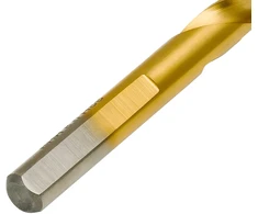 Wiertło Baildon DIN 338 RN 9 mm HSS TiN (S) metalo grąžtas, 125–81 mm (3 plokščių kotų)