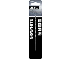 Graphite HSS metalinis grąžtas, DIN 338, 10 mm