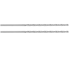 Wiertło HSS metalo grąžtas, DIN 340, prailgintas, 2,5 mm, 2 vnt.